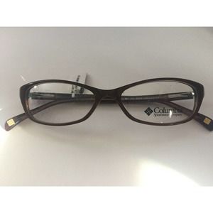 New Columbia Medina 400 Eyeglasses Brown 50-15-135 Wow!